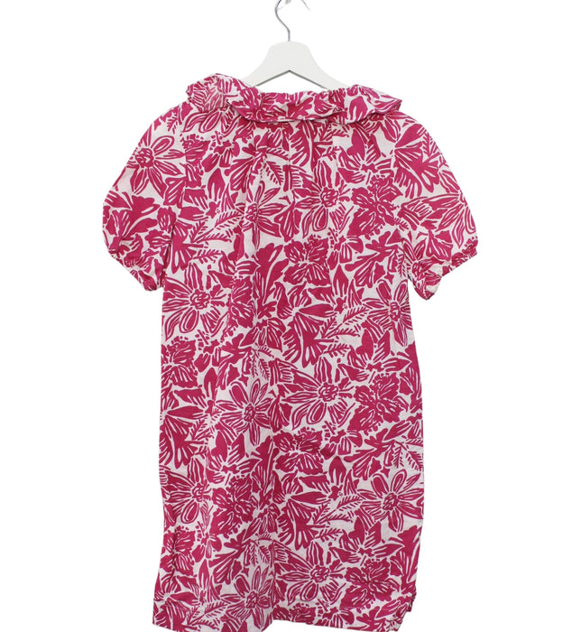 A Pink Short Sleeve Dresses from Crewcuts in size 14Y for girl. (Back View)