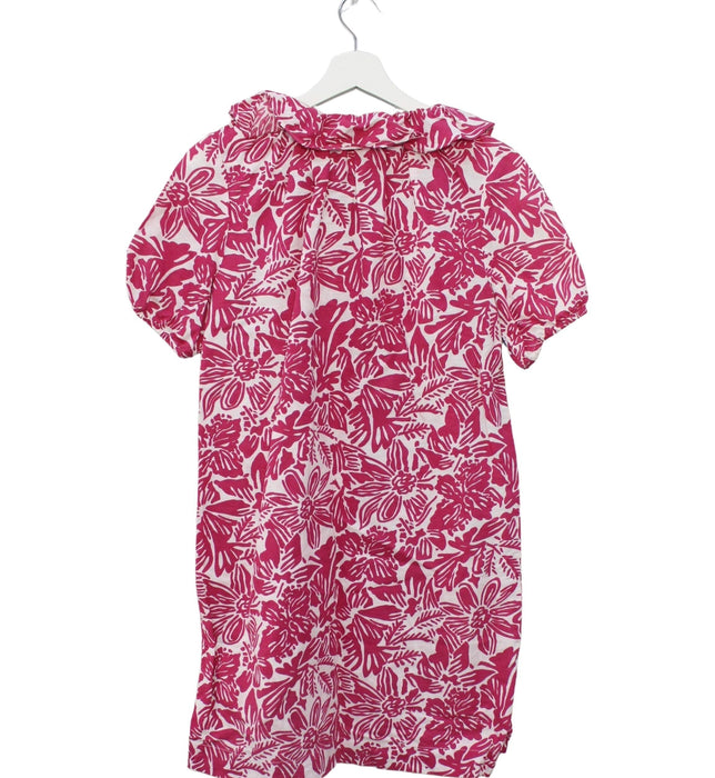 A Pink Short Sleeve Dresses from Crewcuts in size 14Y for girl. (Back View)