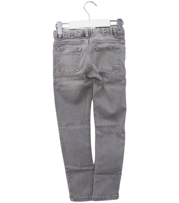 A Grey Jeans from Bonpoint in size 6T for girl. (Back View)