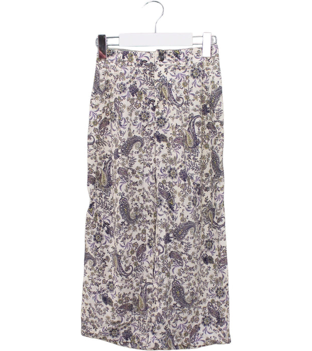 A Purple Casual Pants from IKKS in size 7Y for girl. (Front View)