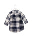 A Navy Long Sleeve Tops from Crewcuts in size 4T for girl. (Back View)
