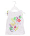 A White Sleeveless Tops from La Compagnie des Petits in size 5T for girl. (Front View)