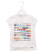 A Multicolour Short Sleeve T Shirts from Simonetta in size 6T for girl. (Front View)