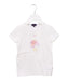 A White Short Sleeve T Shirts from Paul Smith in size 5T for girl. (Front View)