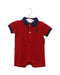 A Red Short Sleeve Rompers from Ralph Lauren in size 3-6M for boy. (Front View)