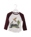 A Burgundy Long Sleeve Tops from Stella McCartney in size 4T for boy. (Front View)