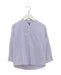 A Blue Long Sleeve Tops from Velveteen in size 4T for boy. (Front View)