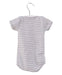 A White Short Sleeve Bodysuits from Petit Bateau in size 3-6M for boy. (Front View)