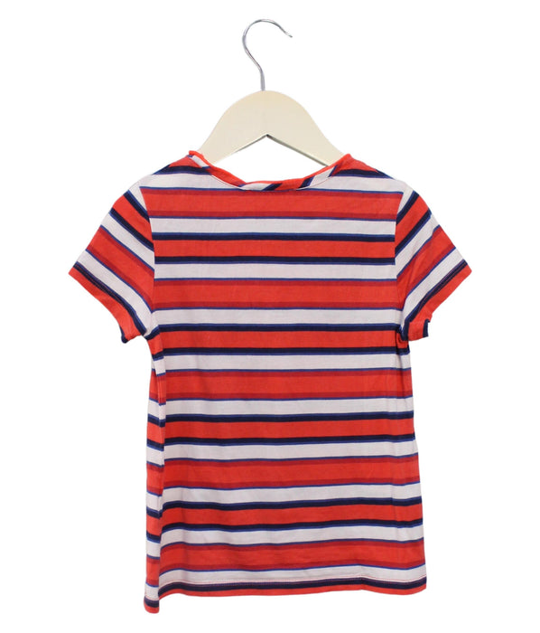 A Orange Short Sleeve T Shirts from Little Marc Jacobs in size 6T for girl. (Back View)