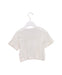 A Ivory Short Sleeve T Shirts from Petit Bateau in size 3T for girl. (Back View)