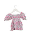 A Pink Short Sleeve Tops from Seed in size 3T for girl. (Back View)