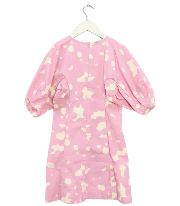 A Pink Short Sleeve Dresses from Marni in size 8Y for girl. (Back View)