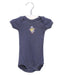 A Navy Short Sleeve Bodysuits from Petit Bateau in size 0-3M for boy. (Front View)