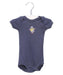 A Navy Short Sleeve Bodysuits from Petit Bateau in size 0-3M for boy. (Front View)