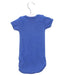 A Blue Short Sleeve Bodysuits from Petit Bateau in size 0-3M for boy. (Back View)