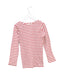A Red Long Sleeve Tops from Mabo in size 4T for boy. (Back View)