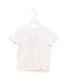 A White Short Sleeve T Shirts from Cyrillus in size 6T for girl. (Front View)