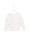 A White Crewneck Sweatshirts from Bonton in size 6T for girl. (Back View)