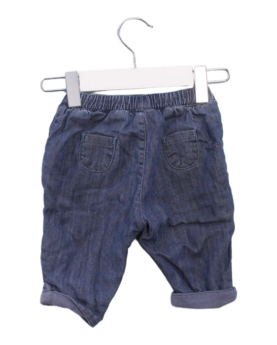 A Blue Casual Pants from Cyrillus in size 0-3M for boy. (Back View)