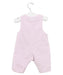 A Pink Sleeveless Jumpsuits from Jacadi in size 0-3M for girl. (Back View)