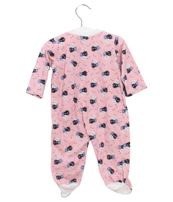 A Pink Onesies from Fendi in size 3-6M for girl. (Back View)