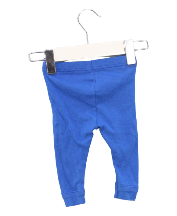 A Blue Leggings from Petit Bateau in size 0-3M for boy. (Back View)