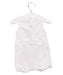 A White Sleeveless Rompers from Jacadi in size 3-6M for boy. (Back View)