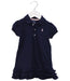A Navy Dress Sets from Ralph Lauren in size 6-12M for girl. (Front View)