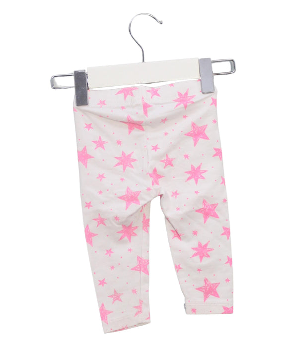 A Pink Leggings from Seed in size 3-6M for girl. (Back View)