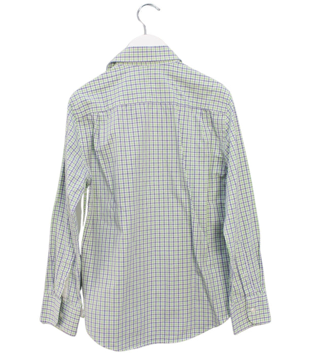 A Green Shirts from Crewcuts in size 8Y for boy. (Back View)
