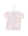 A Pink Short Sleeve T Shirts from Seed in size 6-12M for girl. (Front View)