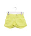 A Yellow Shorts from Bonpoint in size 6T for girl. (Front View)