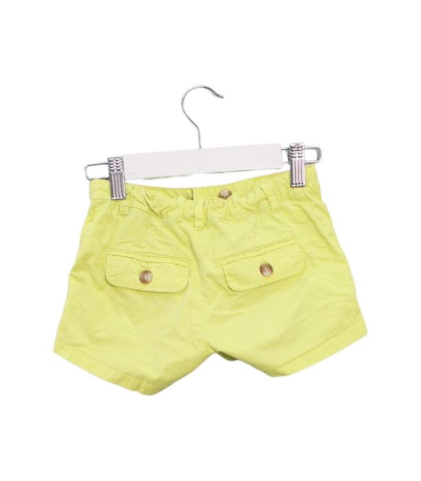 A Yellow Shorts from Bonpoint in size 6T for girl. (Back View)