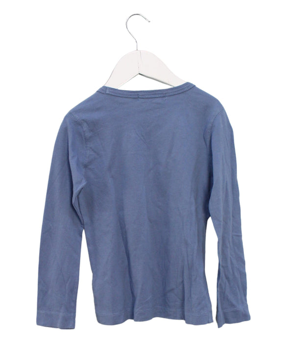 A Blue Long Sleeve Tops from Bonpoint in size 4T for boy. (Back View)