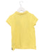 A Yellow Short Sleeve Polos from Polo Ralph Lauren in size 6T for girl. (Back View)