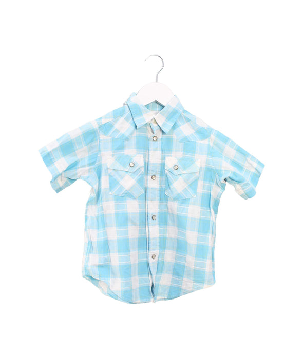 A Blue Shirts from Polo Ralph Lauren in size 3T for boy. (Front View)