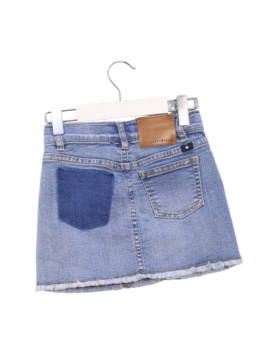 A Blue Short Skirts from Lucky Brand in size 4T for girl. (Back View)