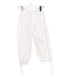 A White Separates from Velveteen in size 4T for girl. (Back View)