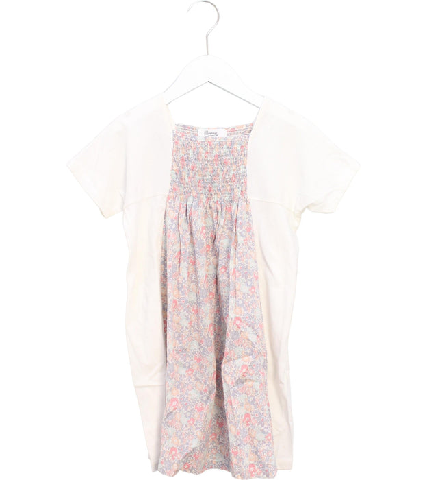 A Multicolour Short Sleeve Dresses from Bonpoint in size 4T for girl. (Front View)