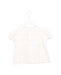 A White Short Sleeve Tops from Bonpoint in size 4T for girl. (Back View)