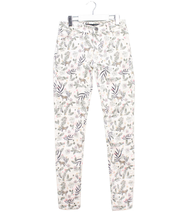 A Multicolour Casual Pants from IKKS in size 12Y for girl. (Front View)