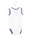 A White Sleeveless Bodysuits from Boden in size 3-6M for boy. (Back View)