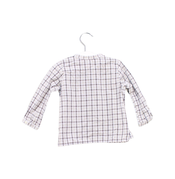 A Blue Long Sleeve Tops from Bonpoint in size 6-12M for boy. (Back View)