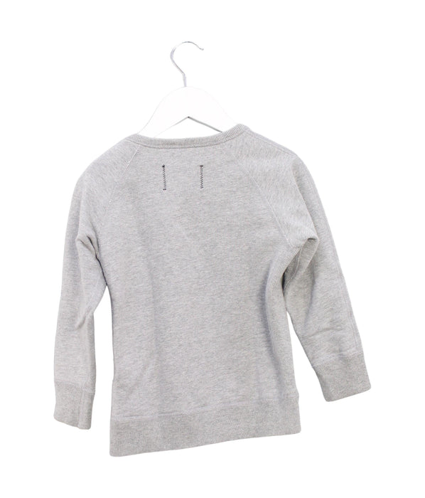 A Grey Crewneck Sweatshirts from Reigning Champ in size 6T for boy. (Back View)