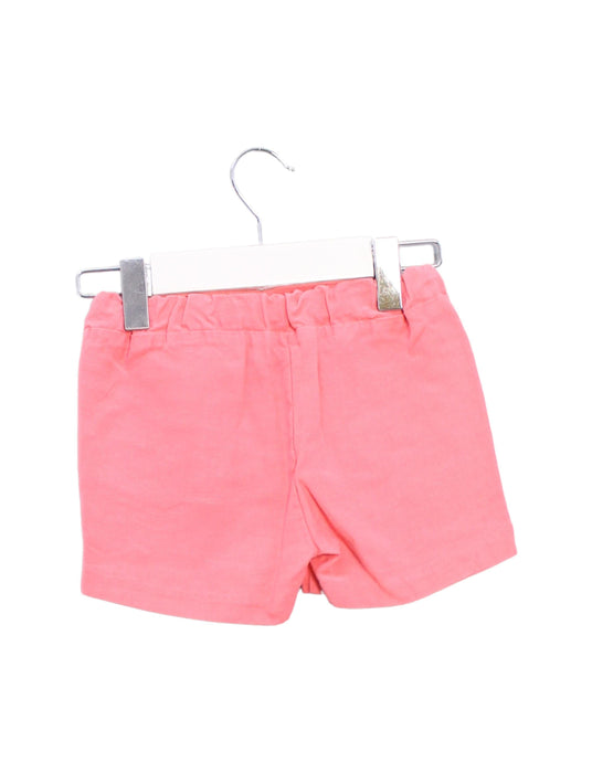 A Pink Shorts from Tartine et Chocolat in size 12-18M for girl. (Back View)