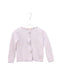 A Purple Cardigans from Bonpoint in size 3T for girl. (Front View)