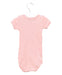 A Pink Short Sleeve Bodysuits from Petit Bateau in size 3-6M for boy. (Back View)