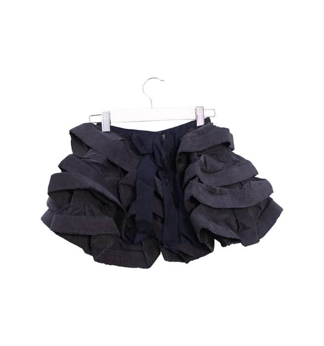 A Navy Short Skirts from Lanvin Petite in size 4T for girl. (Back View)