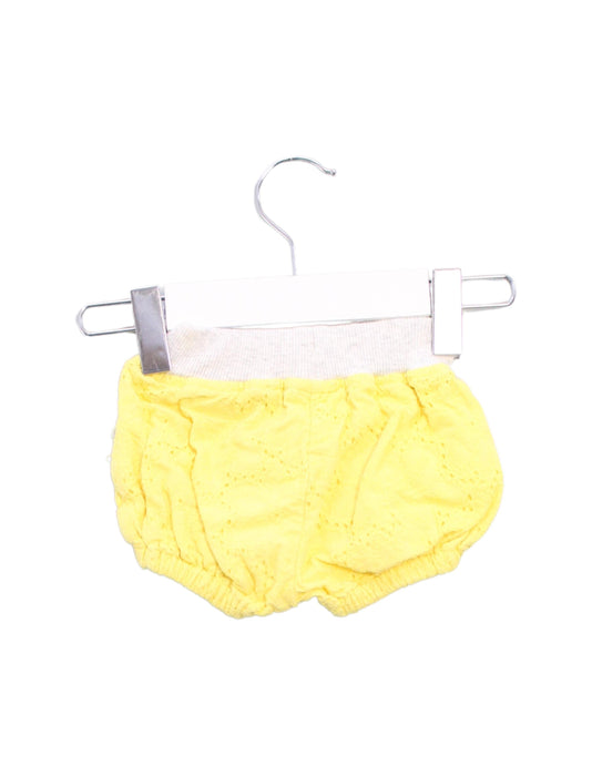 A Yellow Bloomers from Seed in size 0-3M for girl. (Back View)