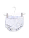 A Blue Bloomers from Seed in size 3-6M for girl. (Front View)